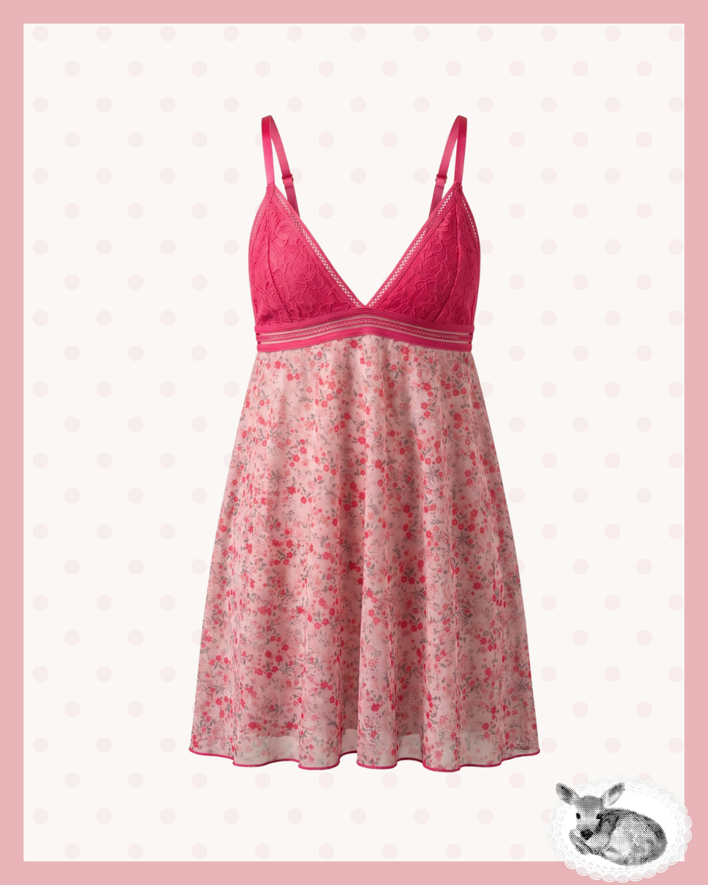 cherry blossom dream — vestido babydoll