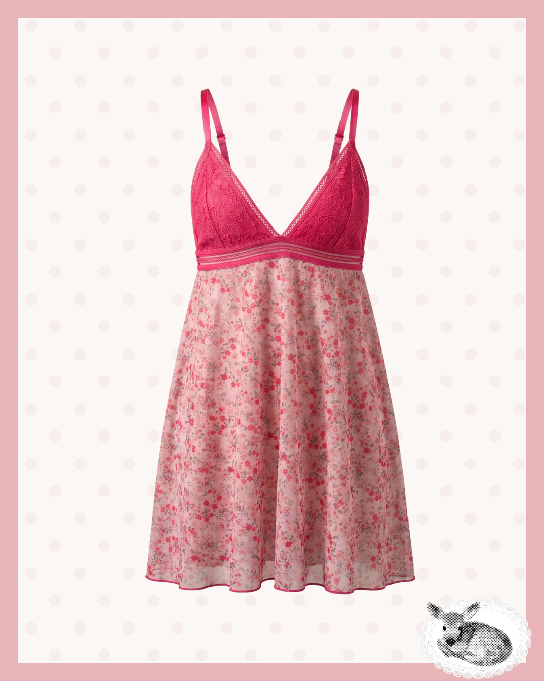 cherry blossom dream — vestido babydoll