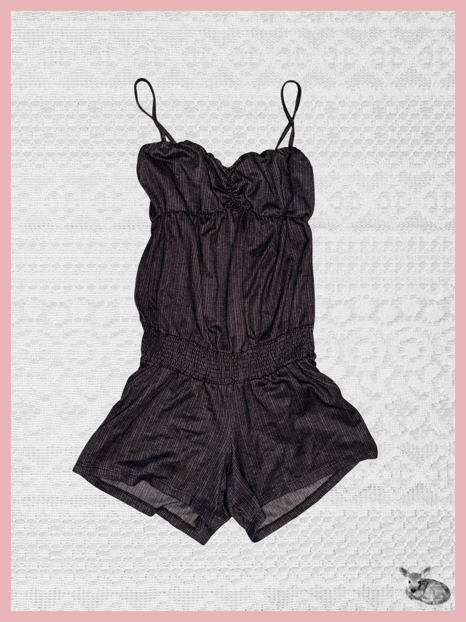 dark romper — enterizo vintage