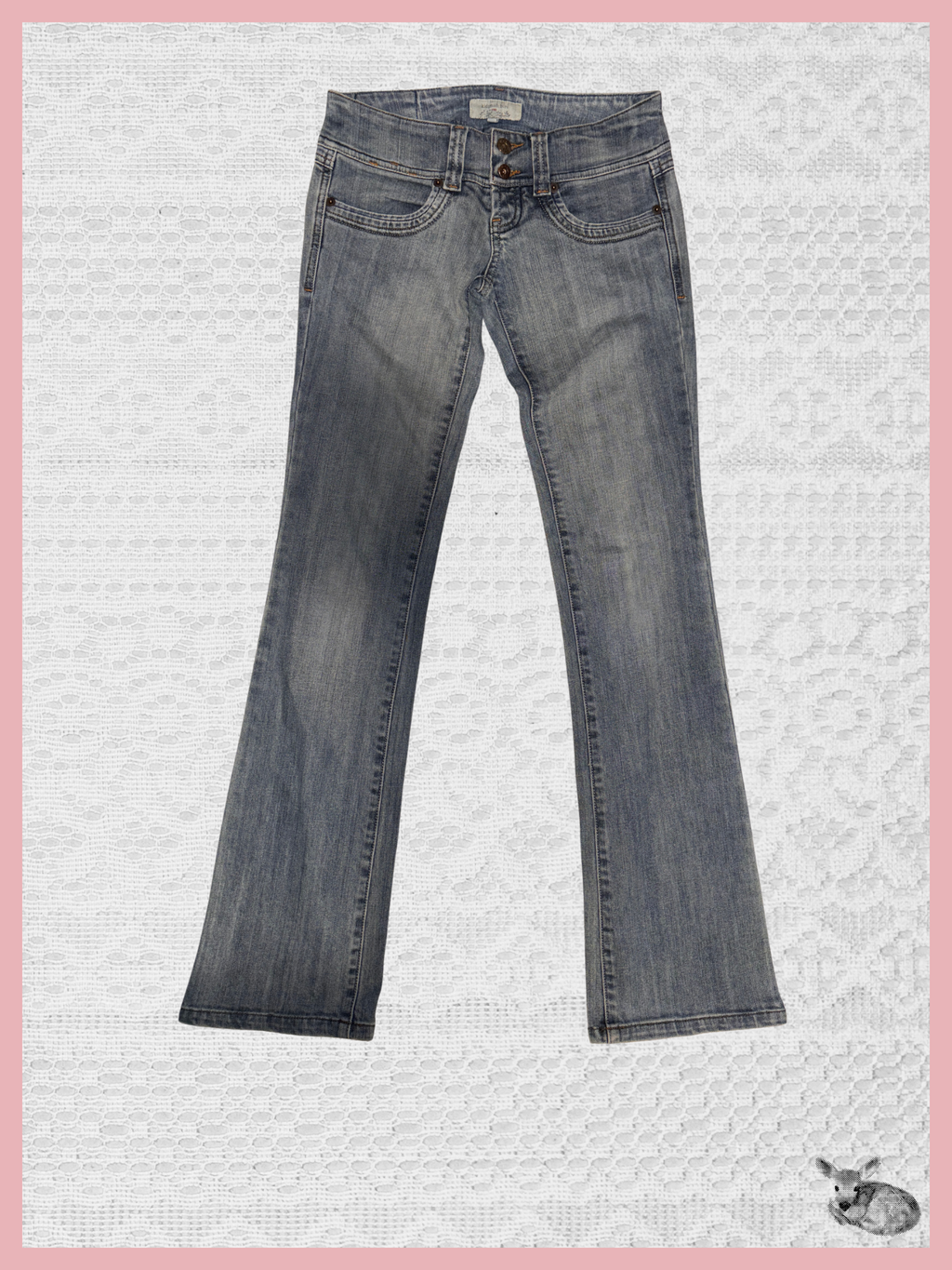 found on a tuesday — jeans tiro bajo
