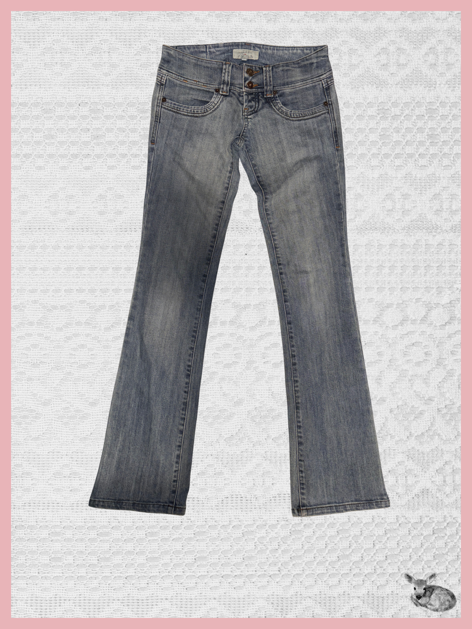found on a tuesday — jeans tiro bajo