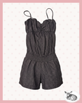 dark romper — enterizo vintage