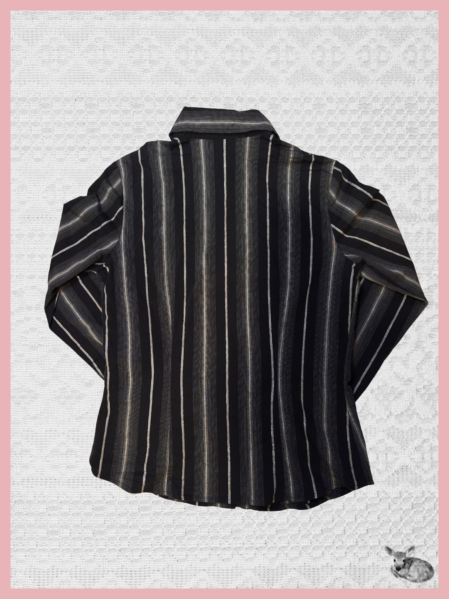 november stripes — camisa vintage a rayas