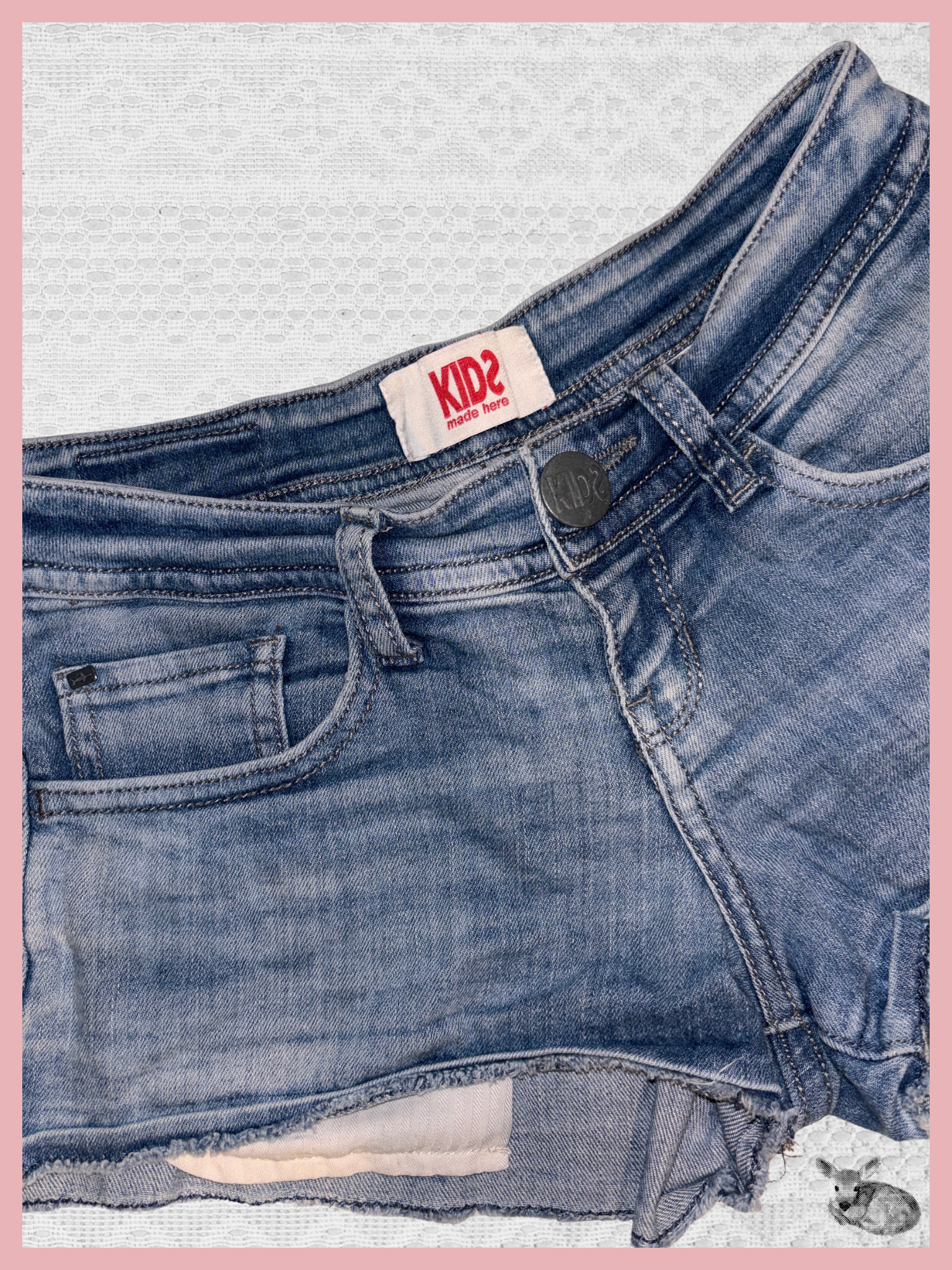 sunday shorts — shorts denim destroyed