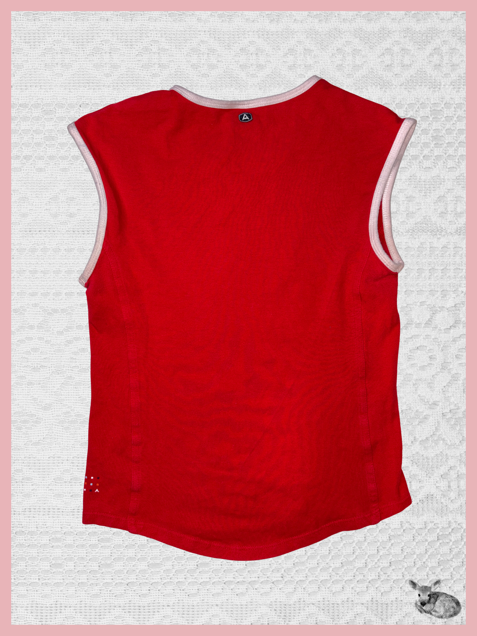 cherry pop — tank top rojo