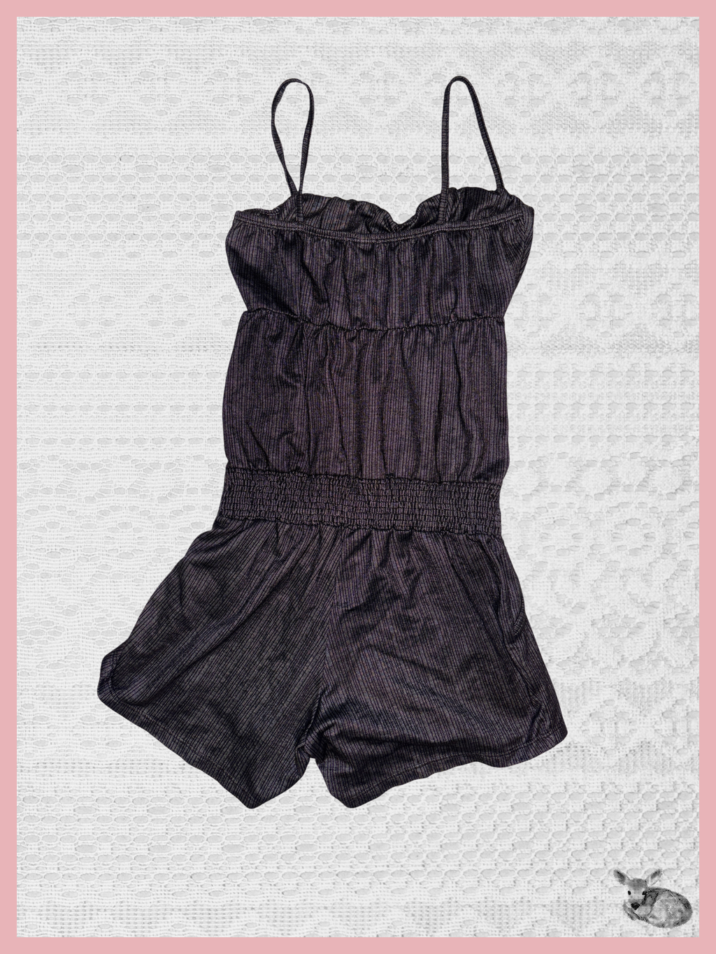 dark romper — enterizo vintage