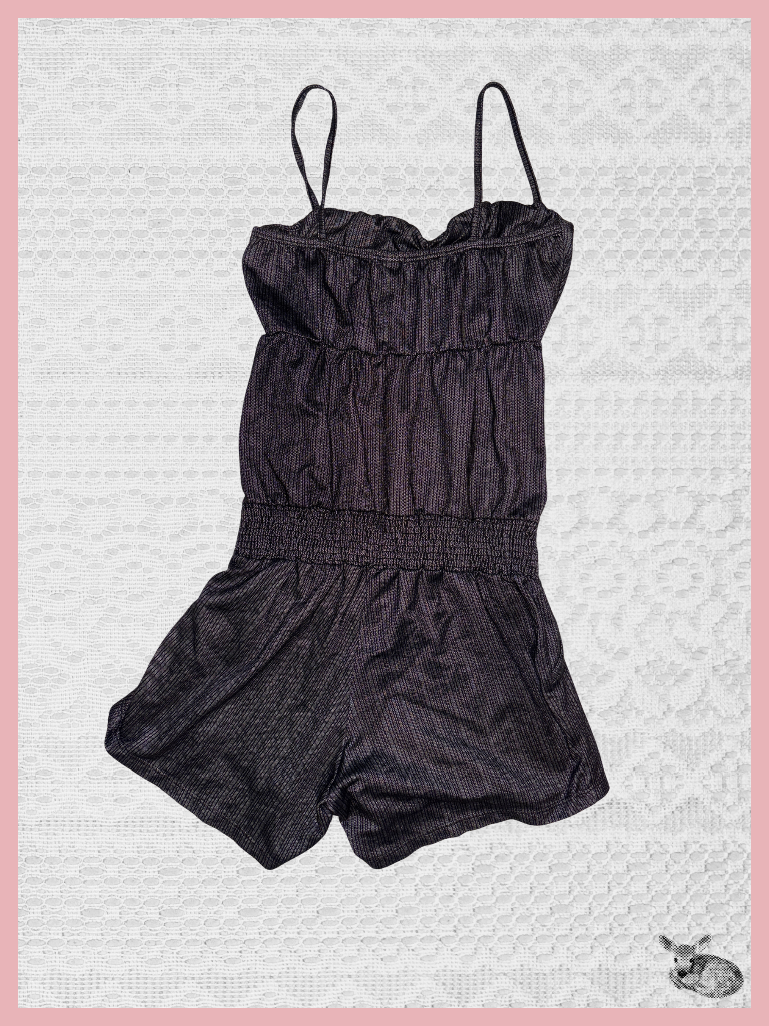 dark romper — enterizo vintage