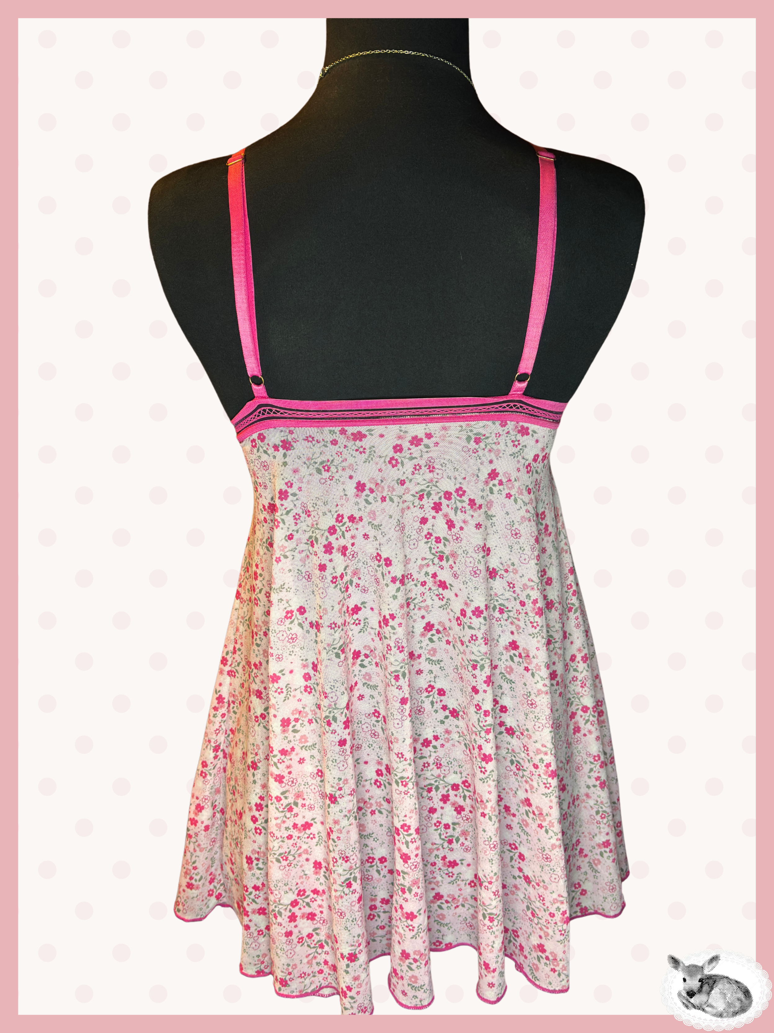 cherry blossom dream — vestido babydoll
