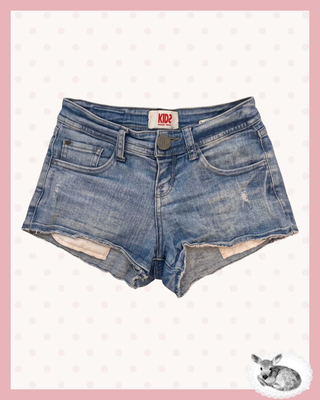 sunday shorts — shorts denim destroyed