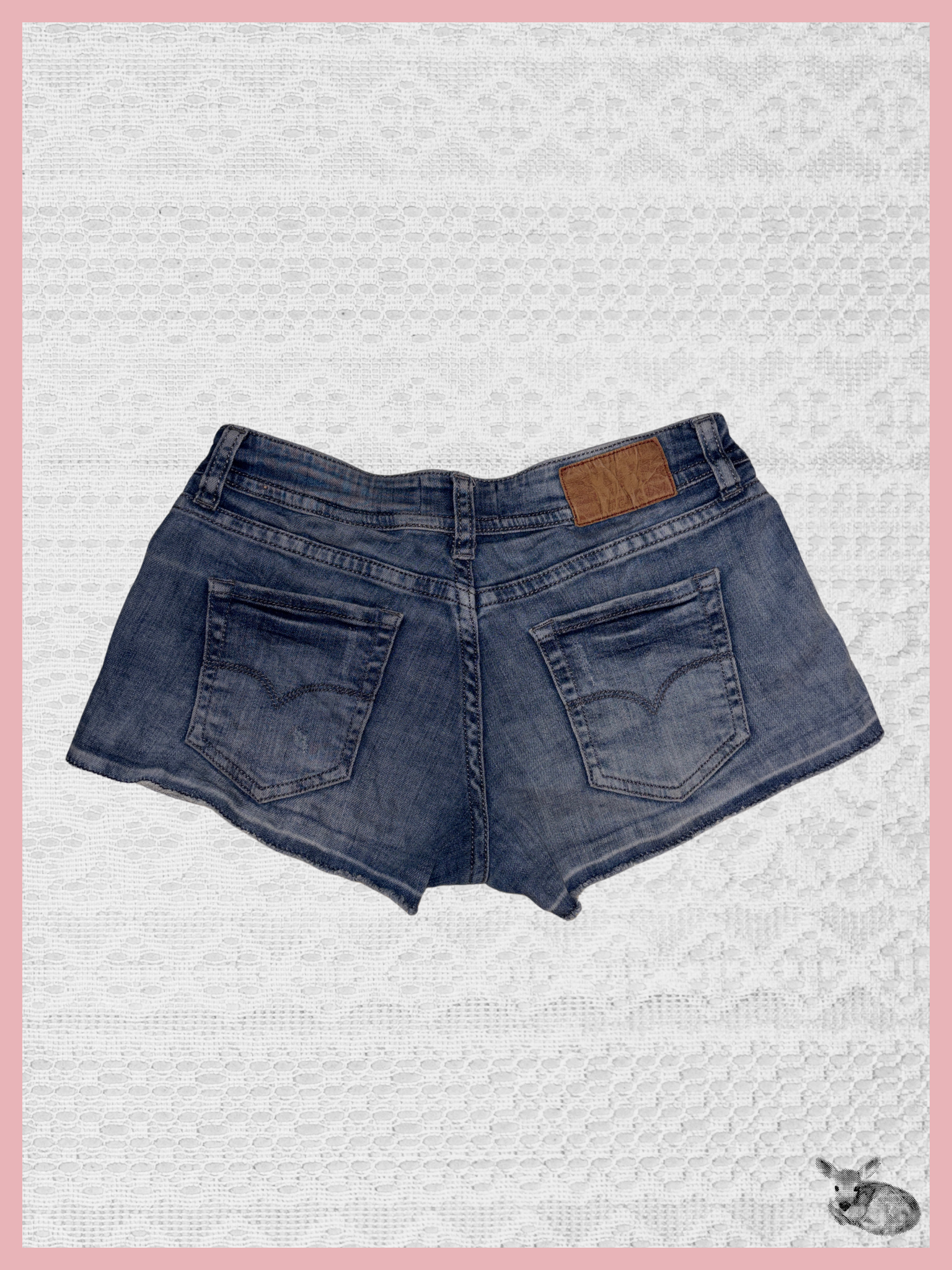 sunday shorts — shorts denim destroyed