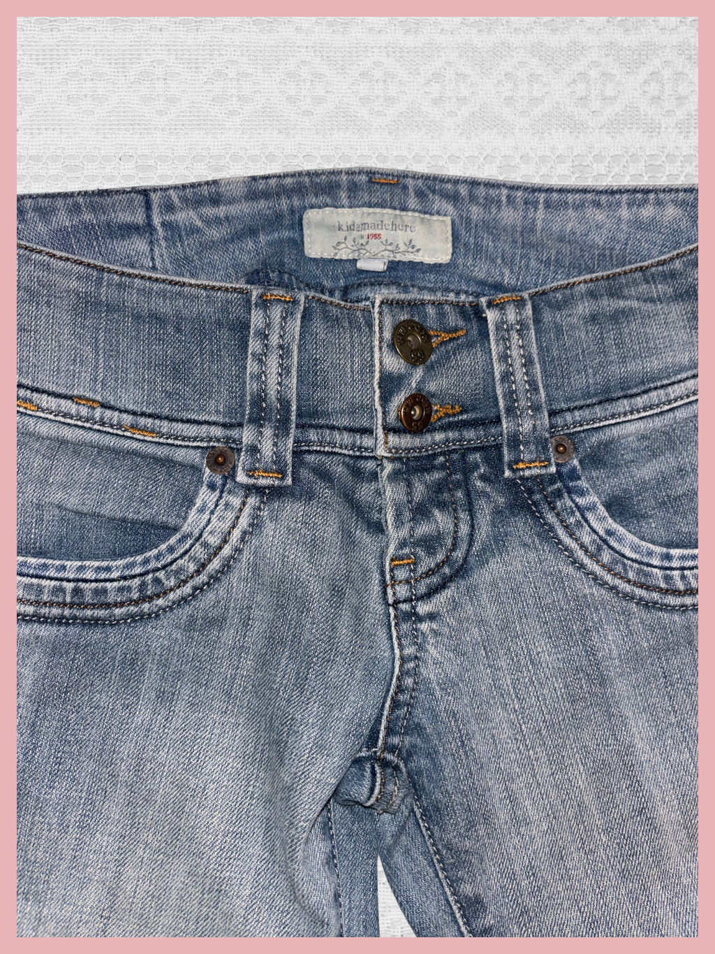 found on a tuesday — jeans tiro bajo