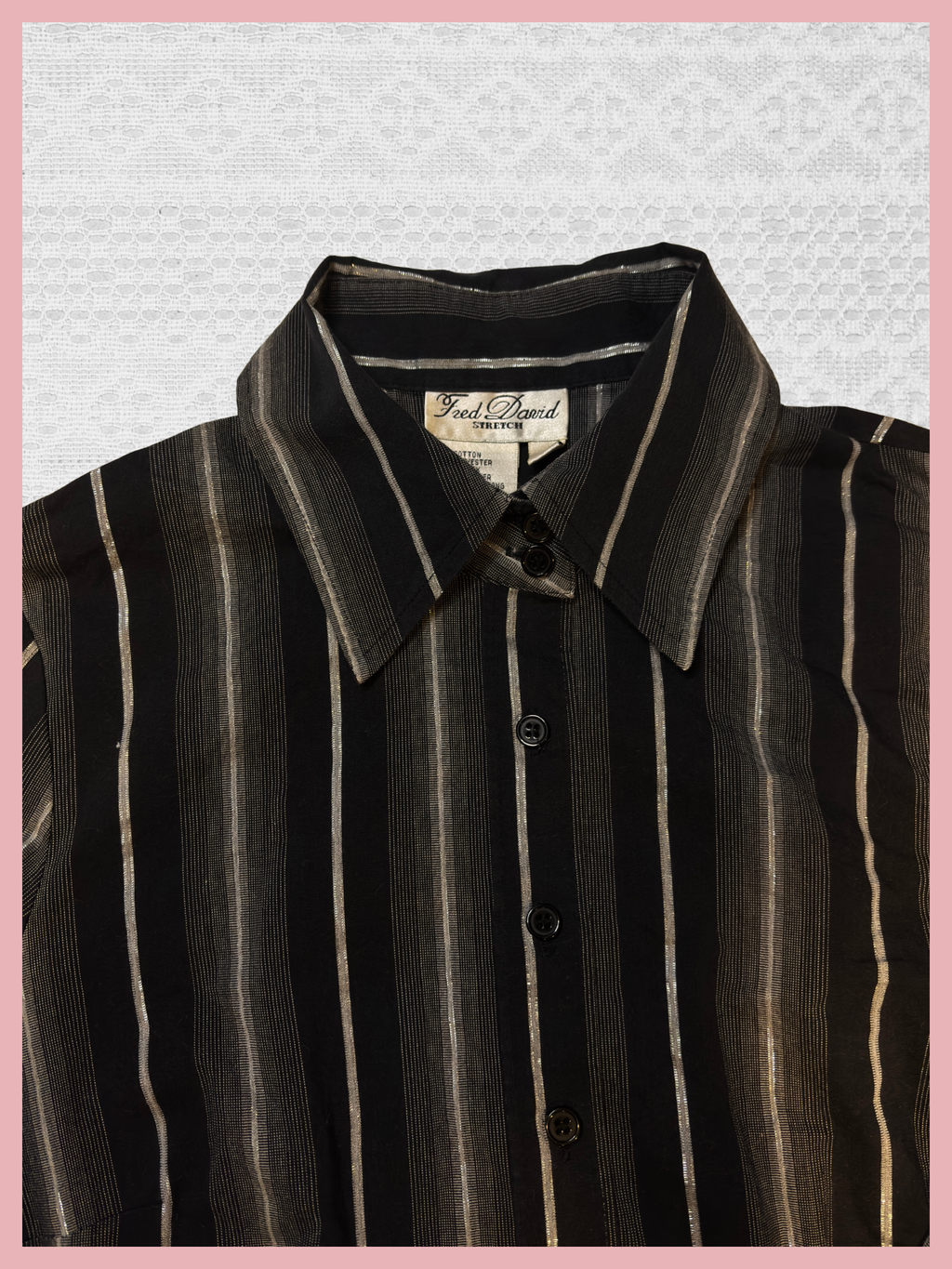 november stripes — camisa vintage a rayas