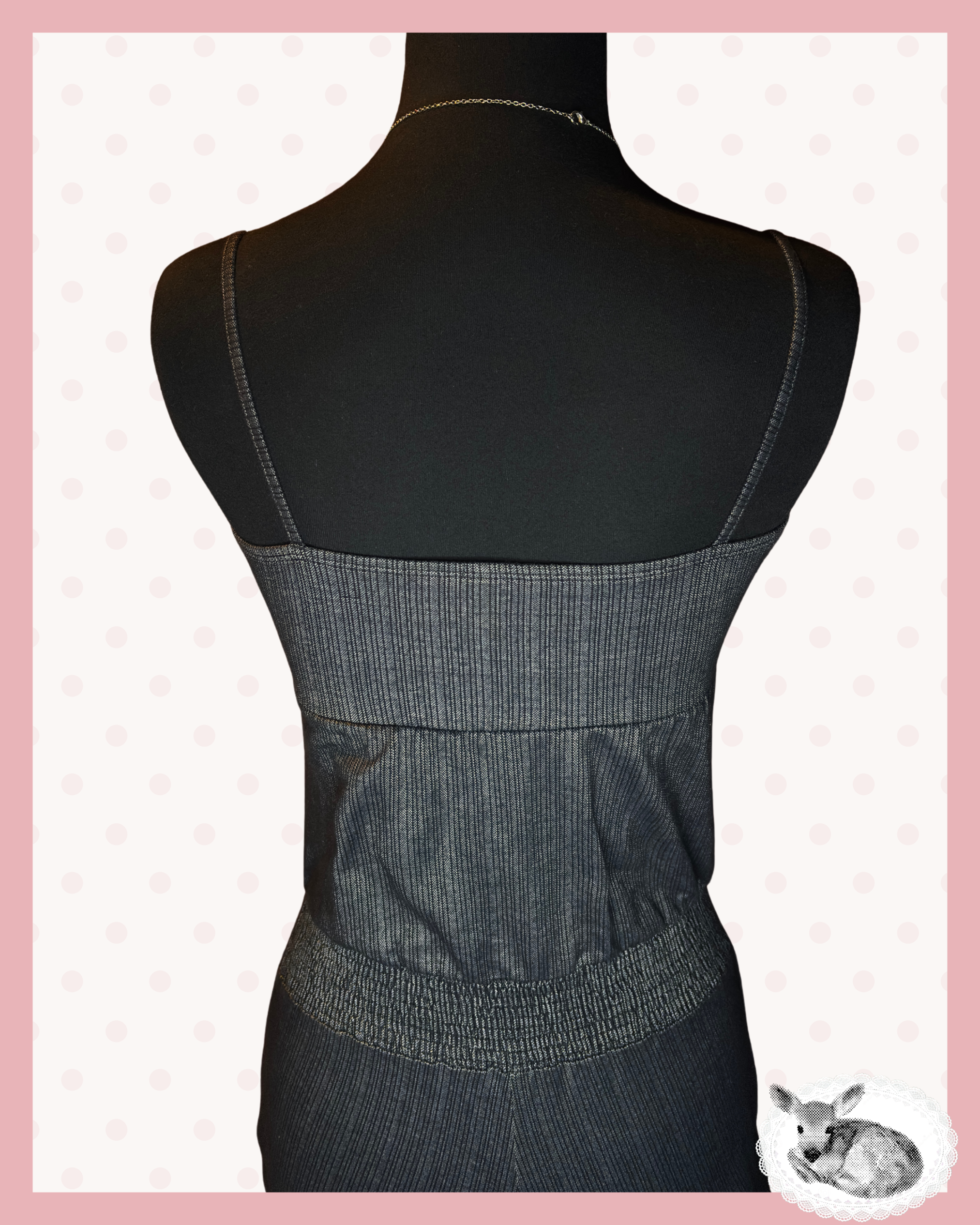 dark romper — enterizo vintage