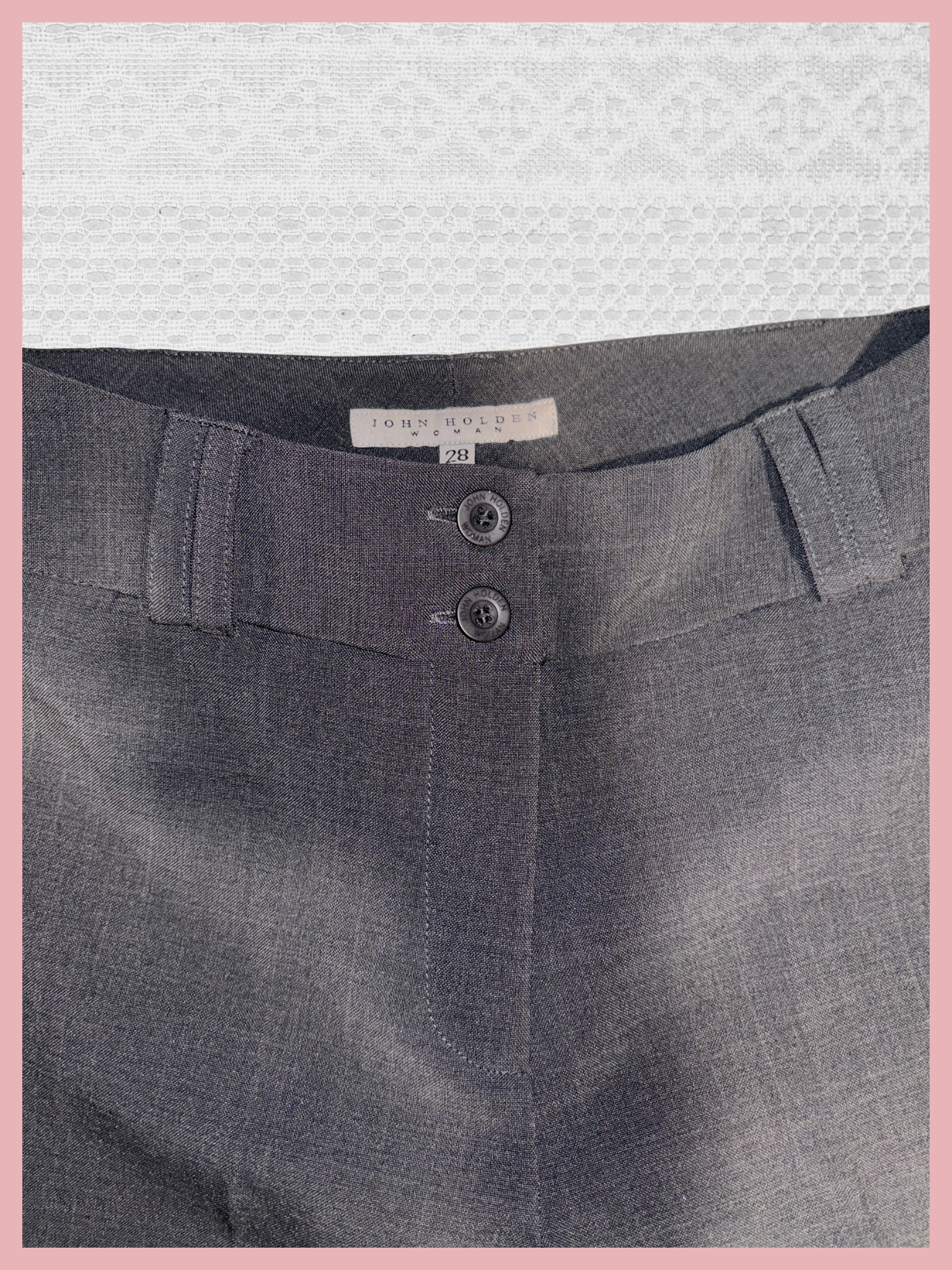 grey matter — pantalón sastre gris