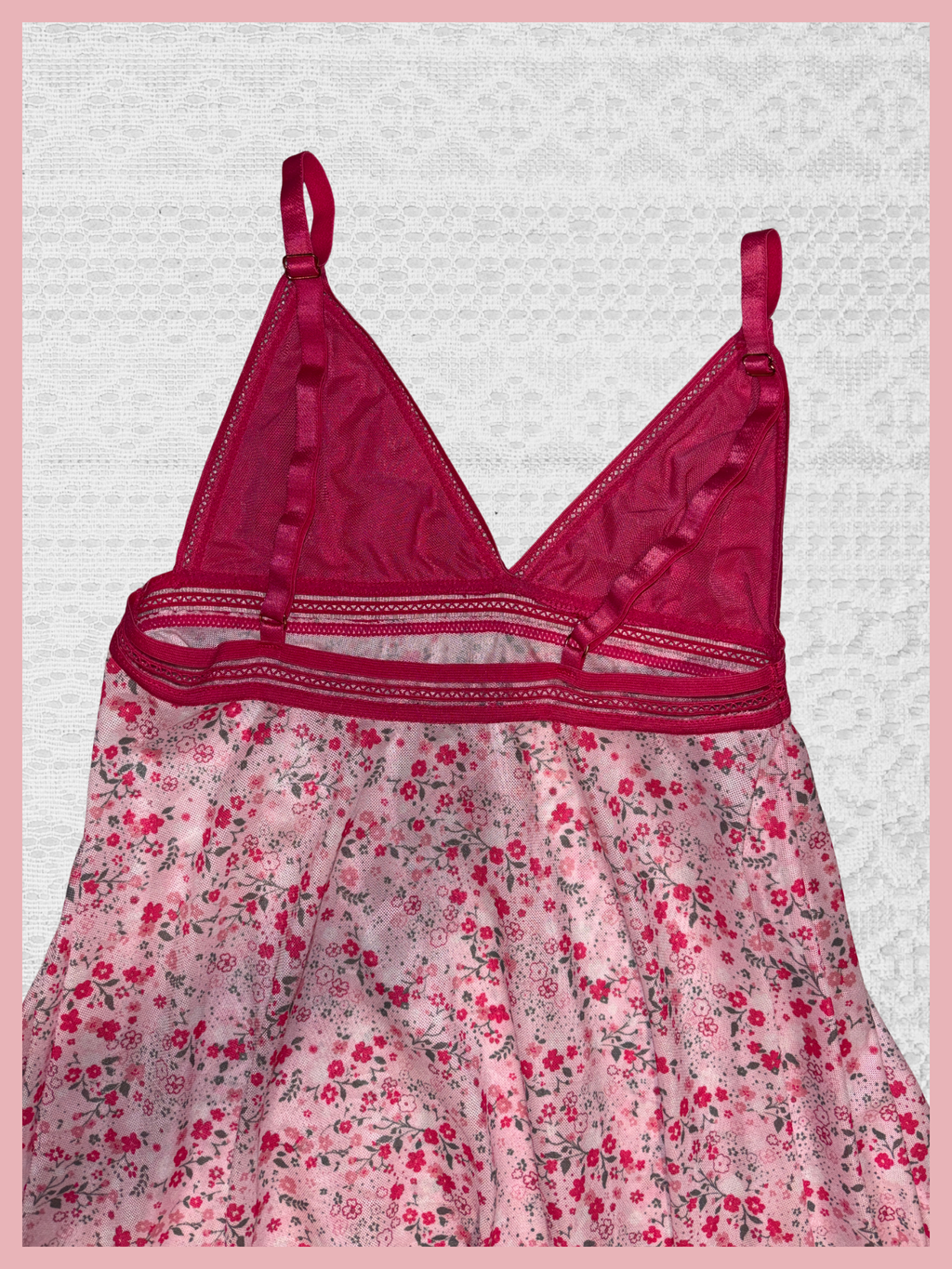 cherry blossom dream — vestido babydoll