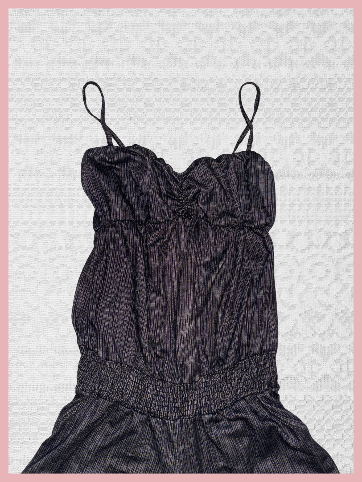 dark romper — enterizo vintage