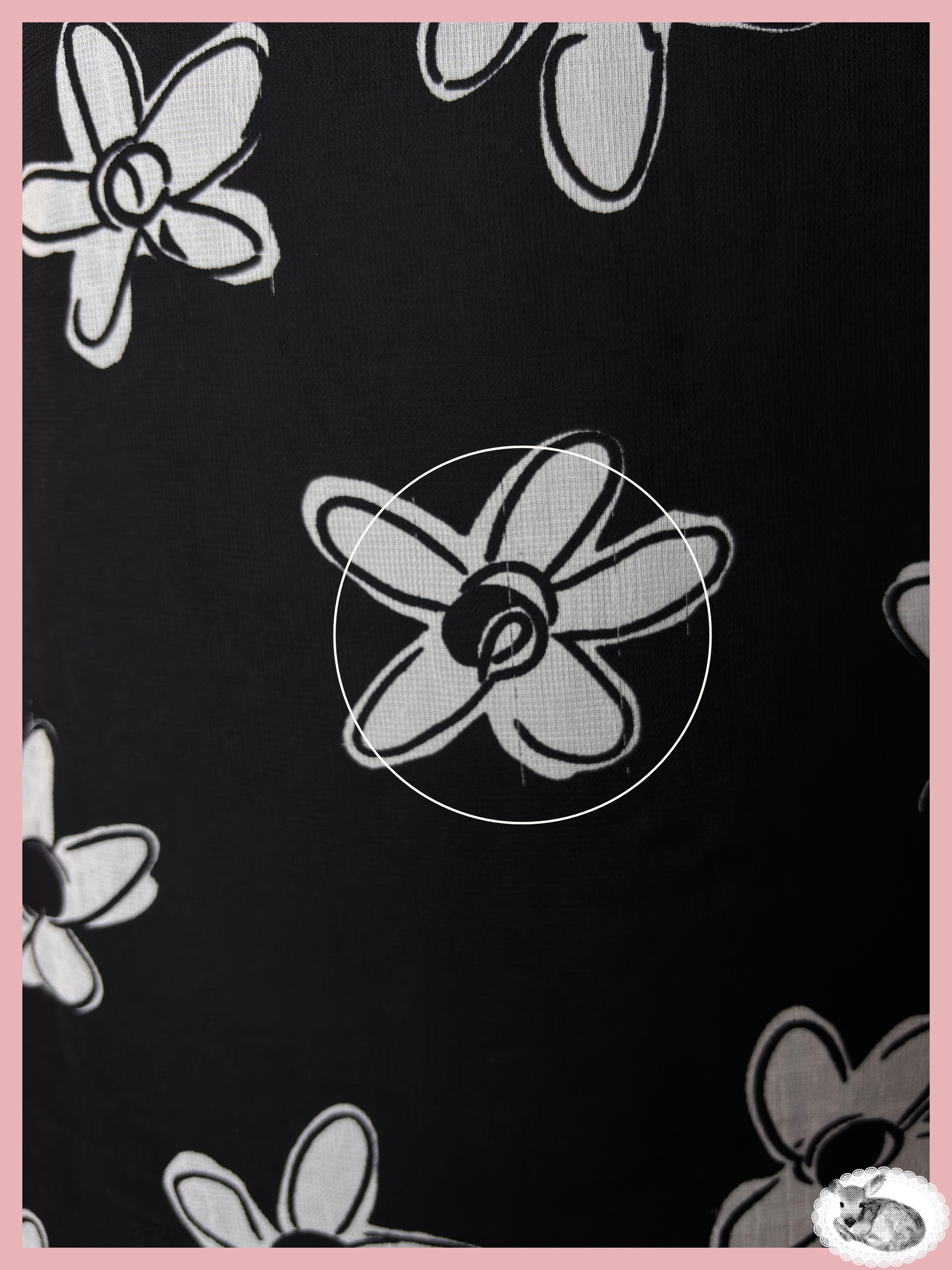 midnight garden — slip dress floral
