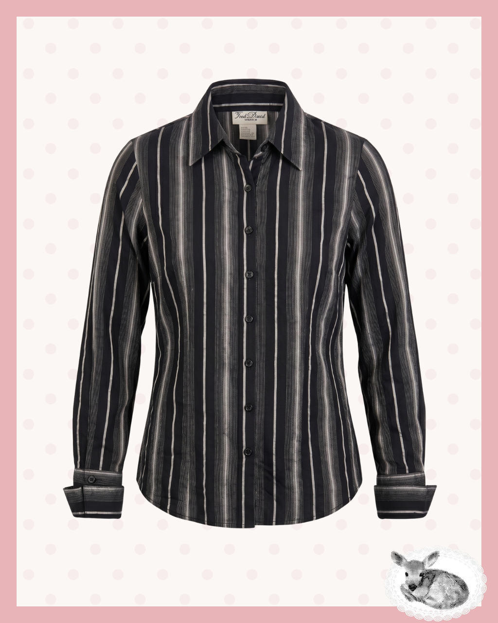 november stripes — camisa vintage a rayas